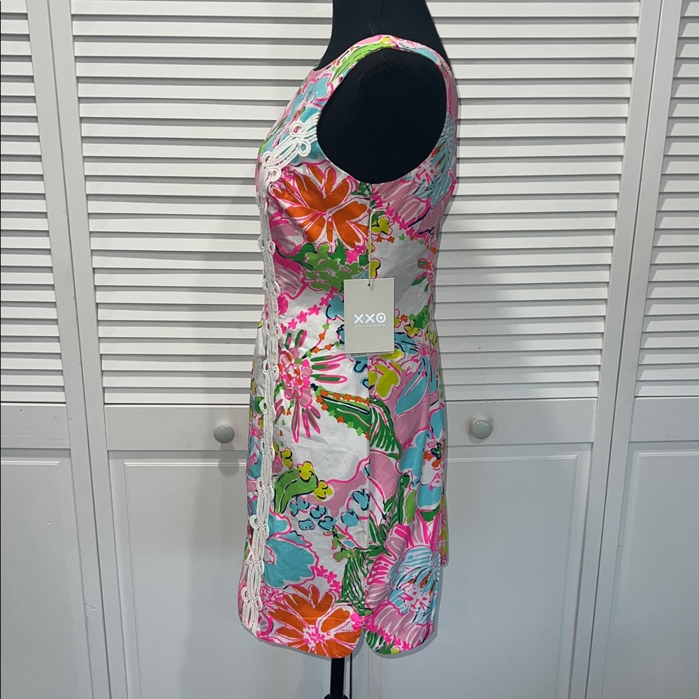 NWT Lilly Pulitzer Target 20th Anniversary Nosey Posie Sleeveless Dress Lace ๐ฉท - Picture 8 of 12